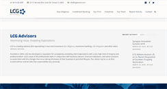 Desktop Screenshot of lcgadvisors.com